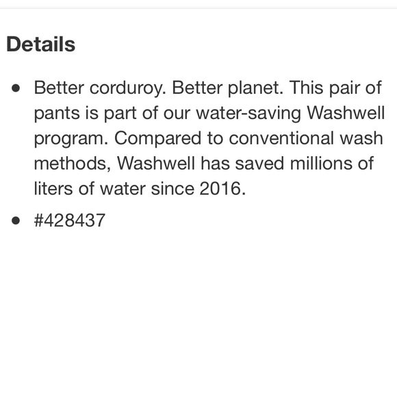 Gap Kids Original Corduroy Pants with Washwell - Picture 9 of 10